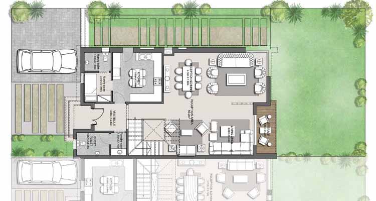 floor plan of TAWNY - TOWNHOUSE CORNER for sale in Tawny Hyde Park - 6th October